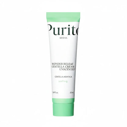 PURITO Wonder Releaf Centella Cream - Korean Centella Calming Repair Cream K-Beauty