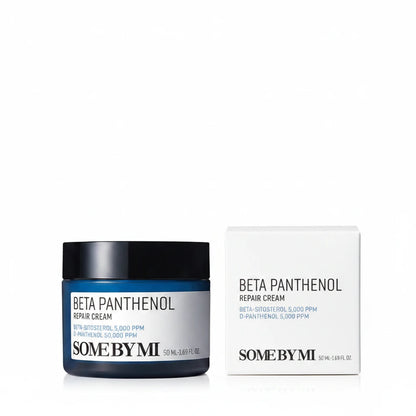 Some By Mi Beta Panthenol Repair Cream - Korean Panthenol Soothing Barrier Cream K-Beauty